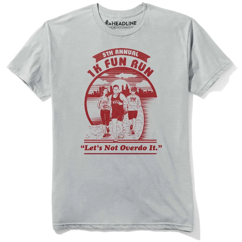 Men's sustainable cotton t-shirt-1K Fun Run T-Shirt