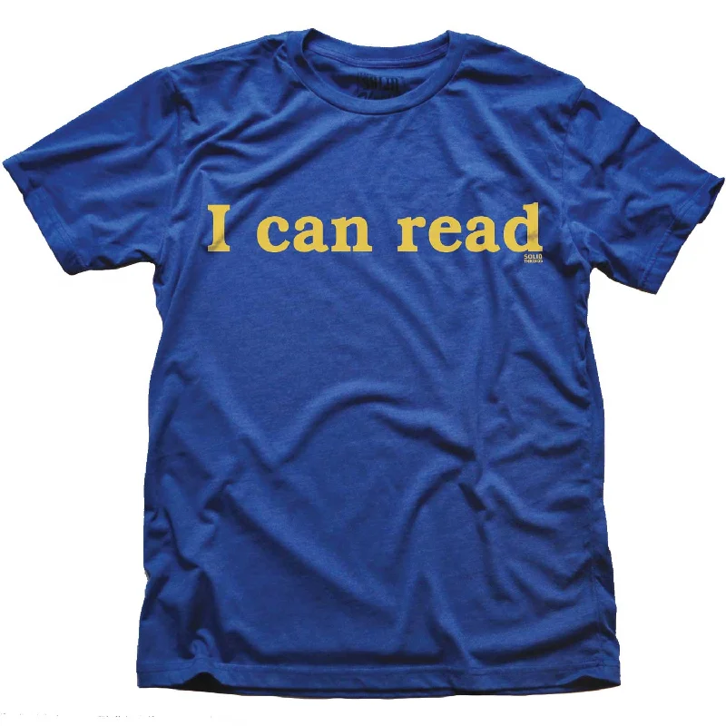 Men's tech-inspired t-shirt-I Can Read T-shirt