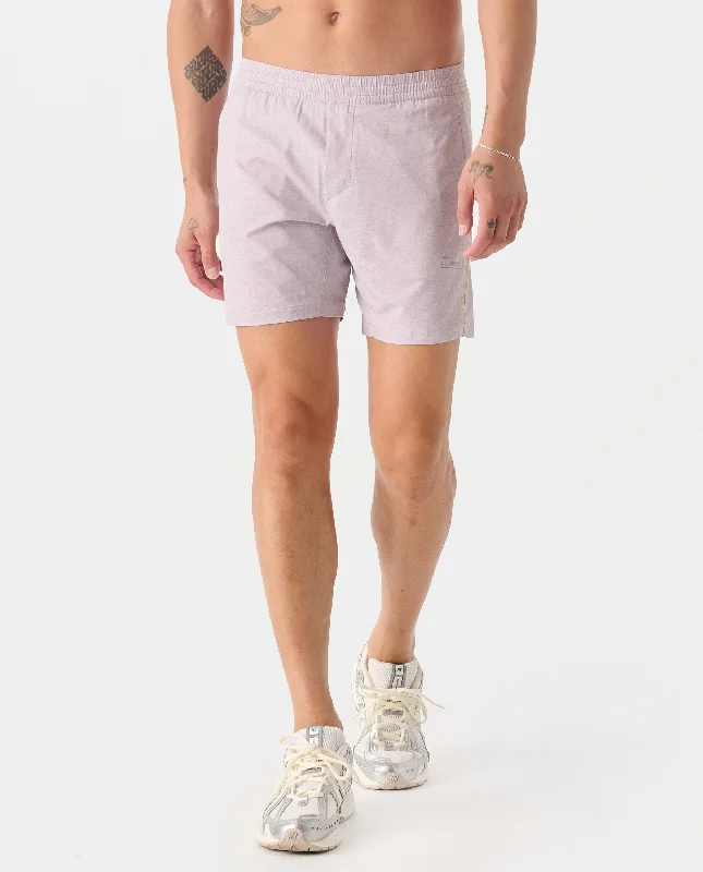 Men's performance beach shorts-Bishop Short River Rock Heather