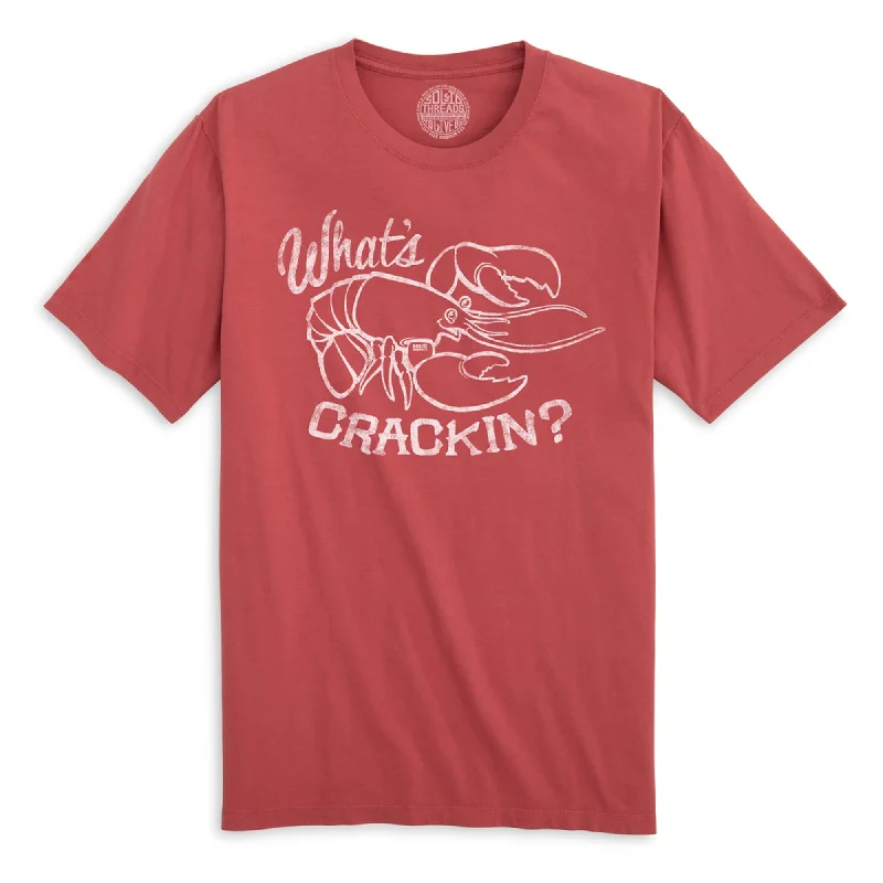 Men's fitness training t-shirt-What's Crackin Organic Cotton T-shirt