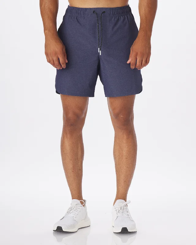 Men's high-stretch performance shorts-Luka HD Navy