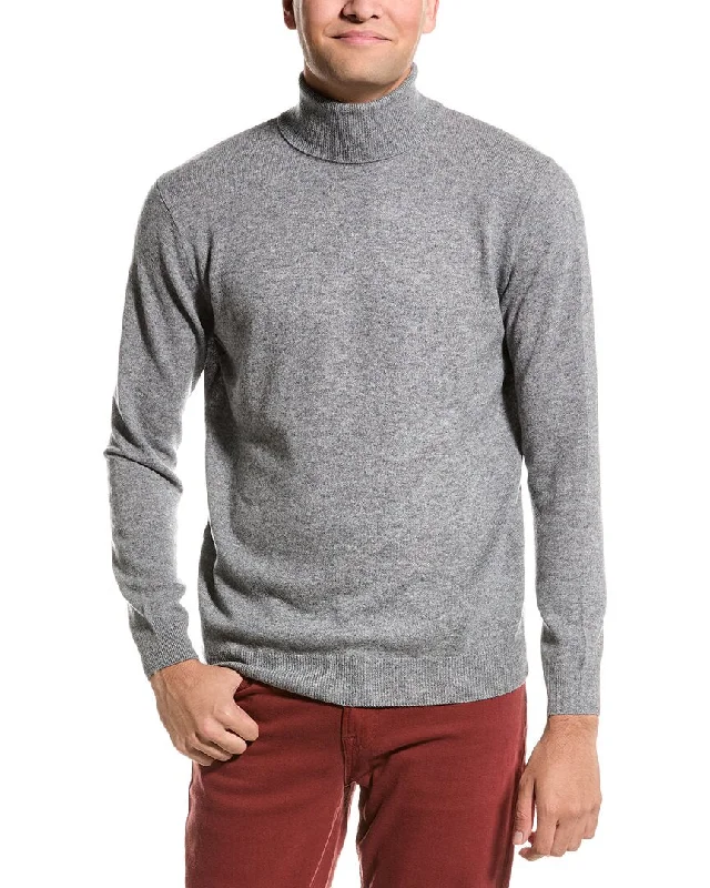 Men's festival knit-Forte Turtleneck Cashmere Sweater