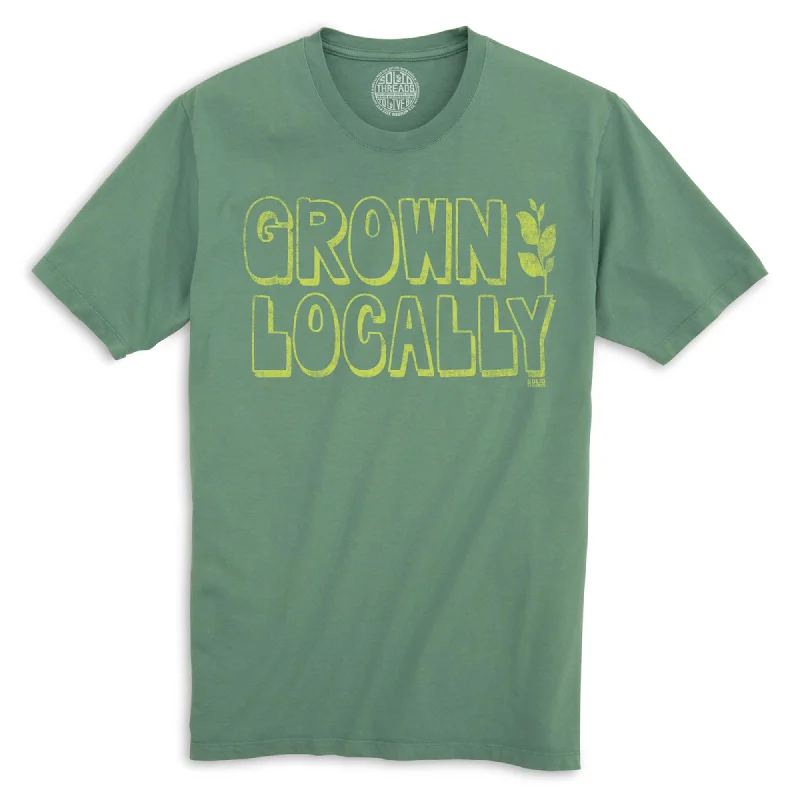 Men's fashion fit t-shirt-Grown Locally Organic Cotton T-shirt