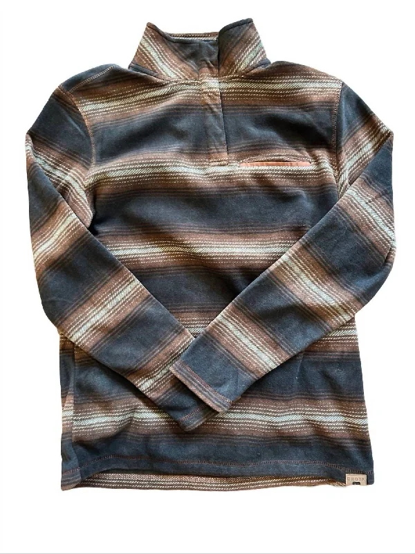 Men's pajama sweater-Men's Axle Long Sleeves Sweater In Canyon