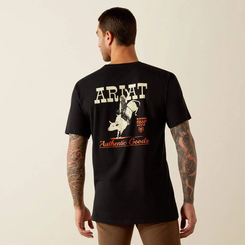 Men's ultra-lightweight t-shirt-Men's Ariat Bull T-Shirt #10054768