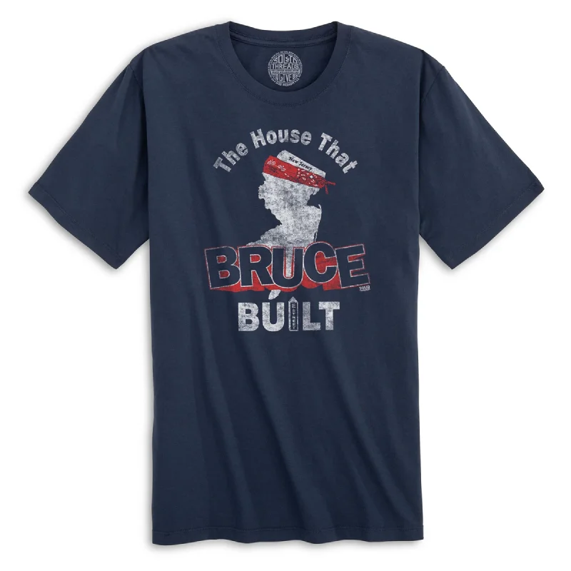 Men's comfortable fit t-shirt-The House That Bruce Built Organic Cotton T-shirt