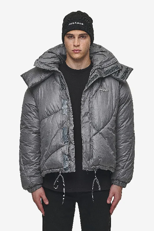 Men's versatile jacket-Henry Vintage Oversized Puffer Jacket Anthracite