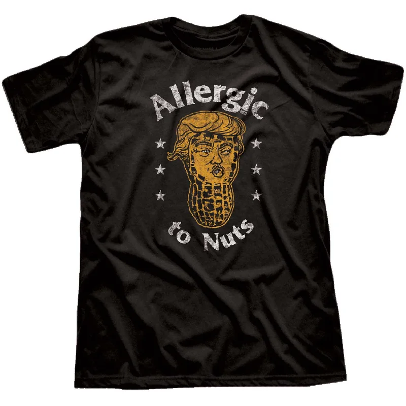 Men's workout performance t-shirt-Allergic to Nuts T-shirt