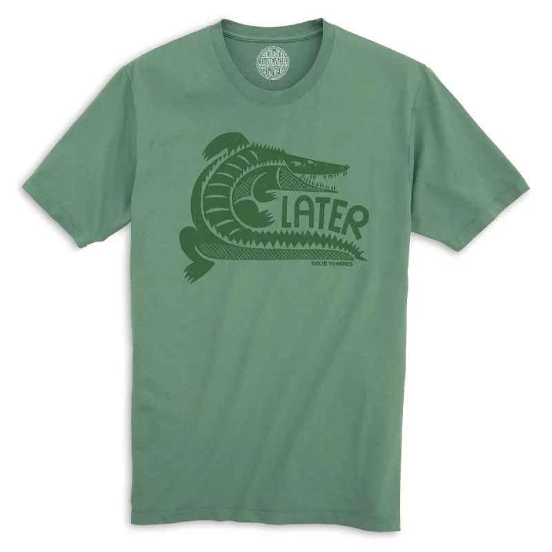 Men's all-season t-shirt-Later Gator Organic Cotton T-shirt