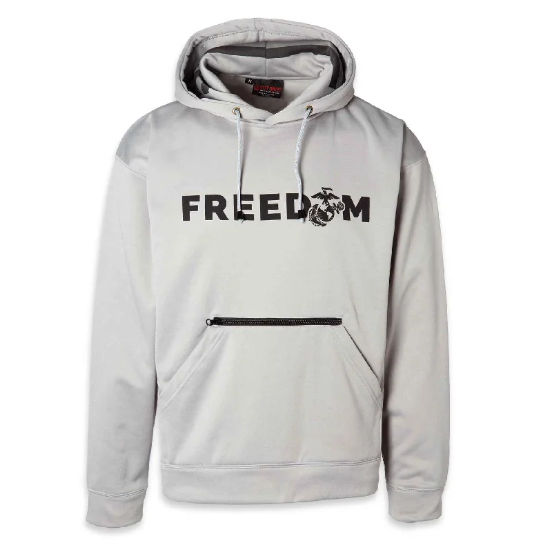 Men's eco-conscious running hoodie-Freedom Hoodie