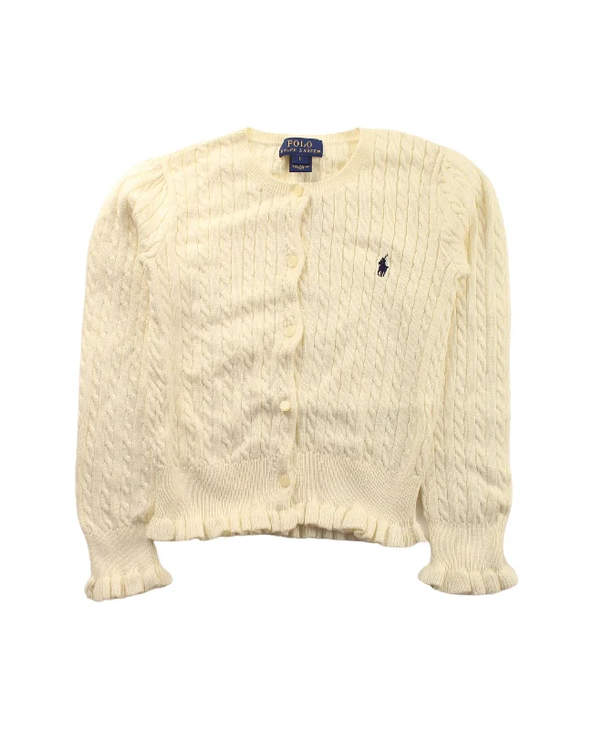 Men's relaxed fit travel wear polo shirt-Polo Ralph Lauren Knit Cardigan 6T