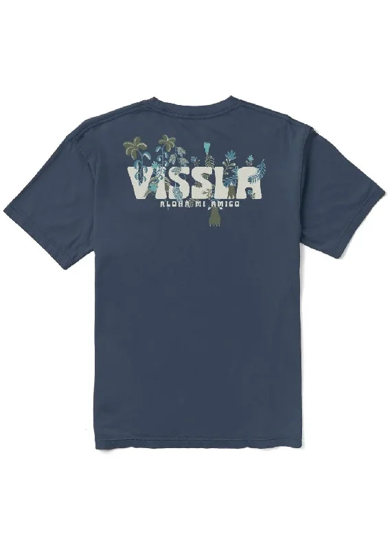 Men's summer fit t-shirt-Vissla Men's T-Shirts Short Sleeve