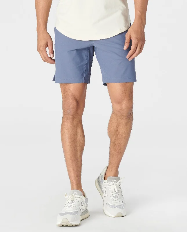 Men's lightweight travel wear shorts-Aviation Short Nightshadow