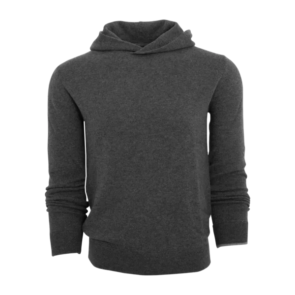 Men's running sweater-Koko Hoodie (Dark Grey Heather)