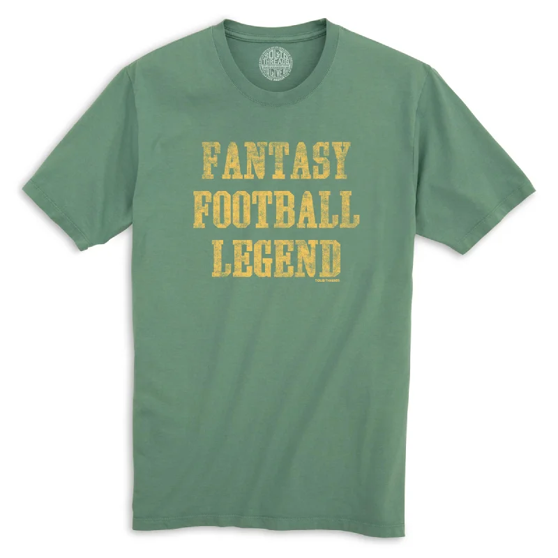 Men's comfortable fit t-shirt-Fantasy Football Legend Organic Cotton T-shirt