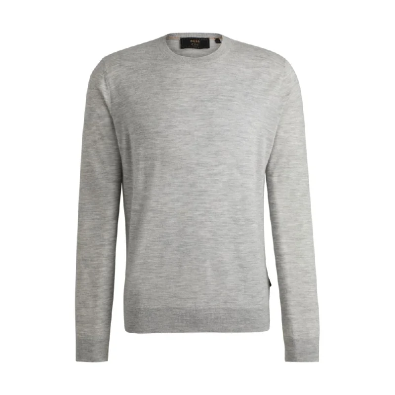 Men's travel sweater-Regular-fit sweater in cashmere