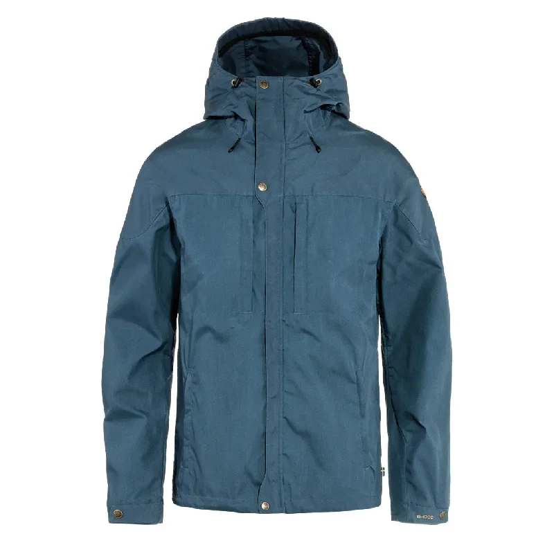 Men's breathable jacket-Fjallraven Skogso Jacket Indigo Blue